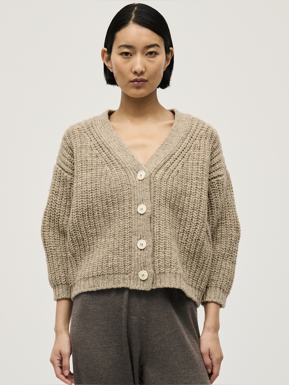 Babaa Cardigan no 19 Mini Mist